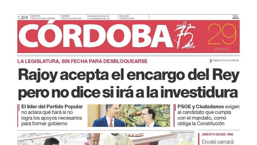 La portada de CÓRDOBA