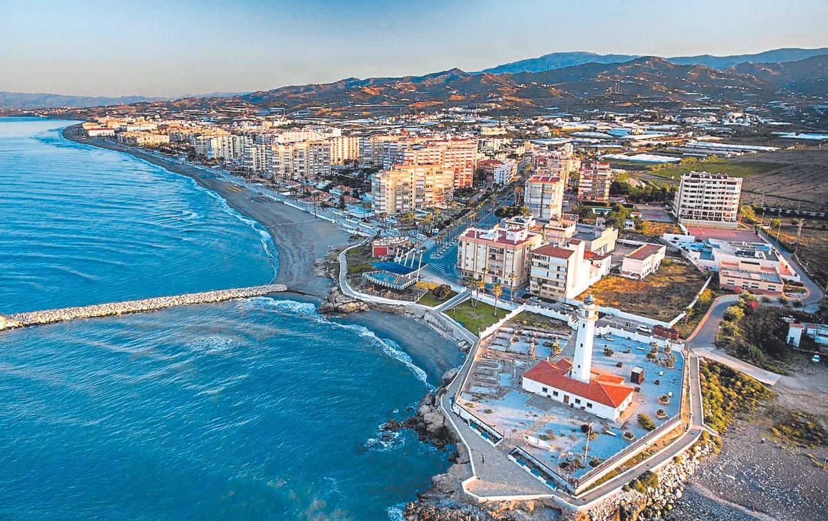 Vista aérea de Torrox Costa.