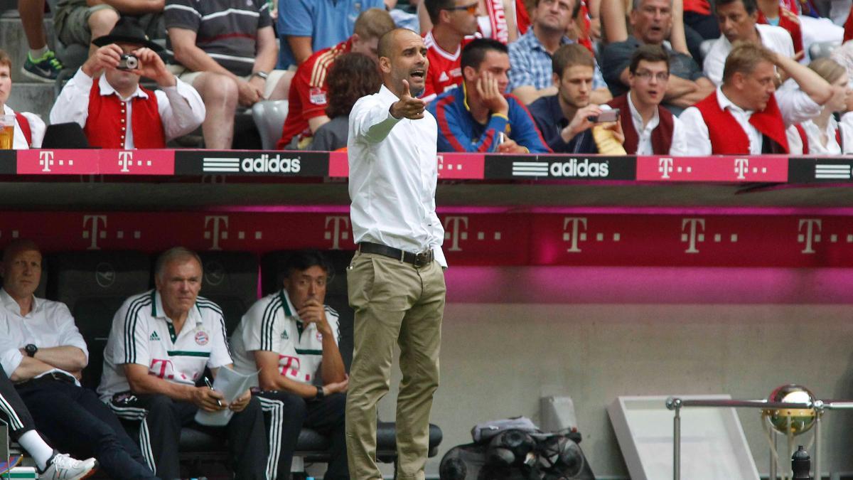 Guardiola entrenó al Bayern de Múnich durante tres temporadas