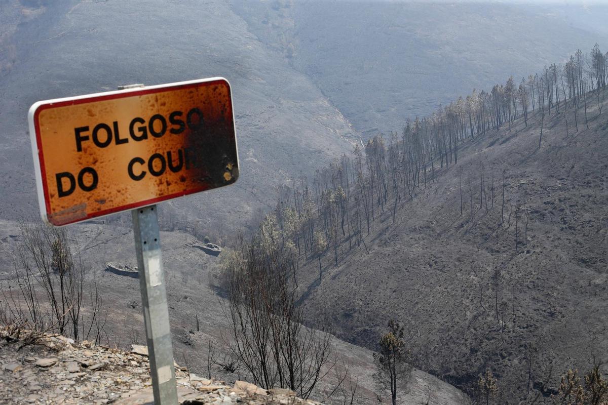 Los incendios de Valdeorras y O Courel son ya los peores de la historia en Galicia
