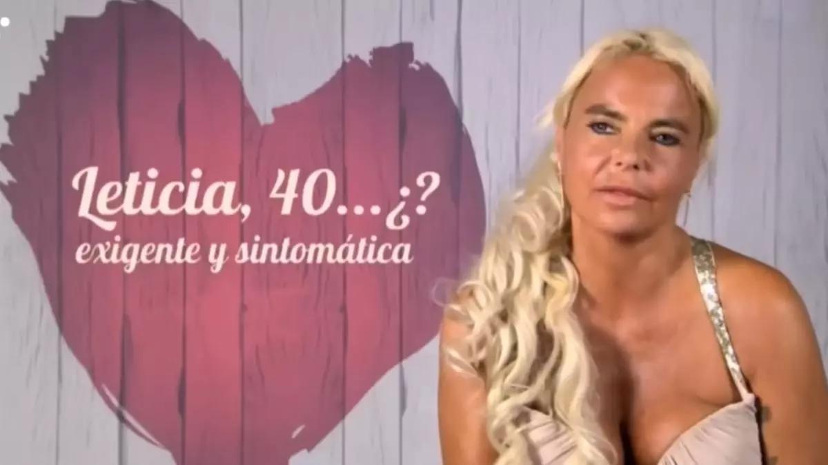 Leticia Sabater en First Dates.