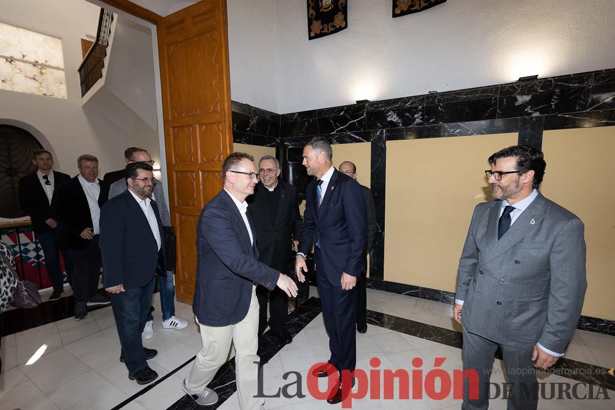 Recepción en Caravaca a la ciudad hermana de Obertshausen