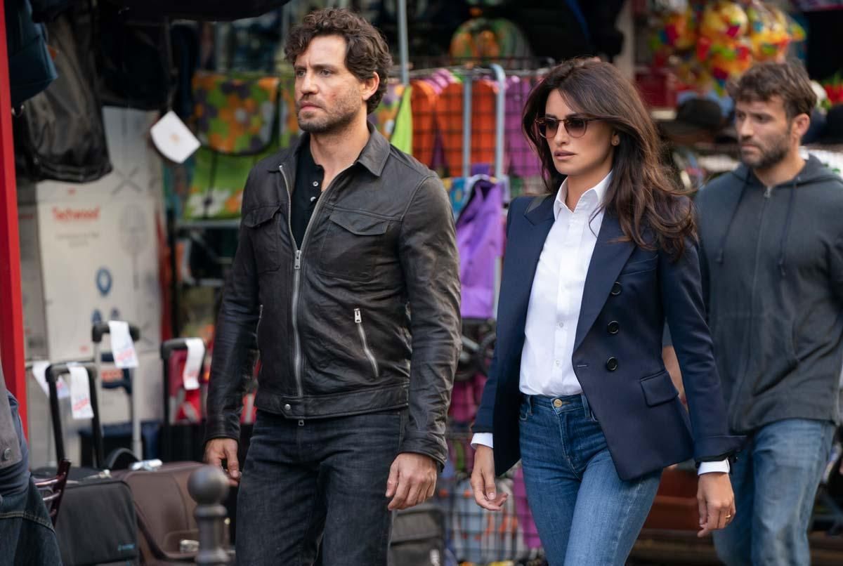 Penélope Cruz y el actor Edgar Ramírez