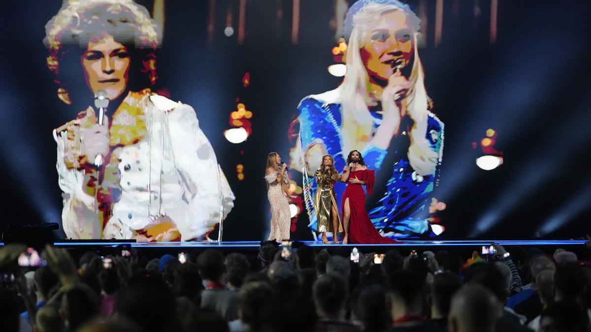 La inteligencia artificial trae de vuelta a Abba en Eurovisión | Vídeo