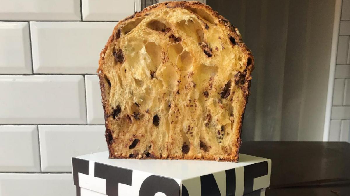 Panettone elaborado en Panadarío.