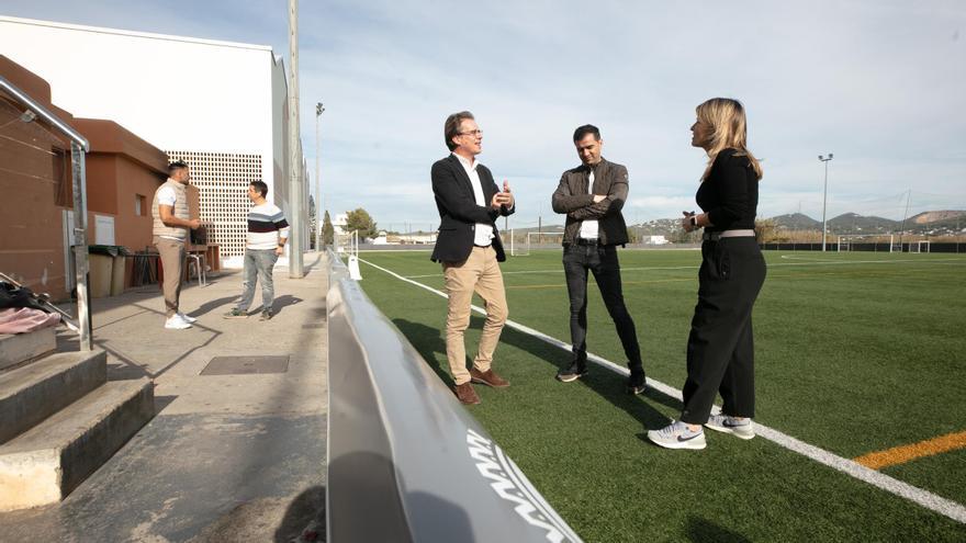 Más seguridad en los campos de fútbol de Ibiza