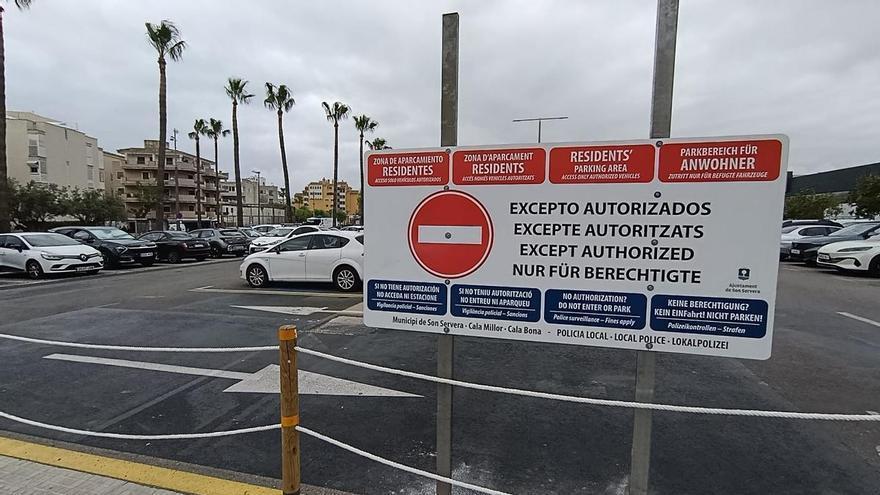 Nachbarn haben Vorrang: Ab jetzt gibt es in Cala Millor neue Parkplätze nur für Anwohner
