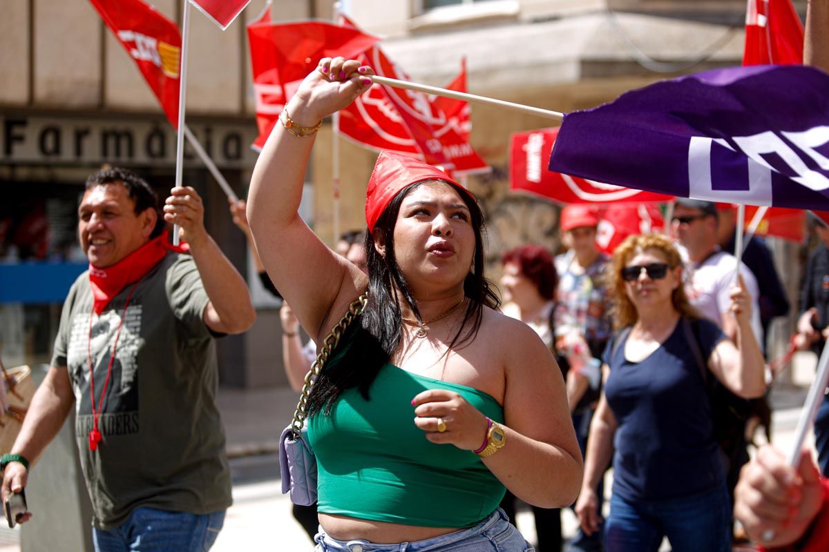 Manifestación del Día del Trabajo en Ibiza