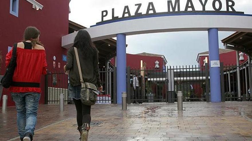 El centro comercial Plaza Mayor de Málaga.