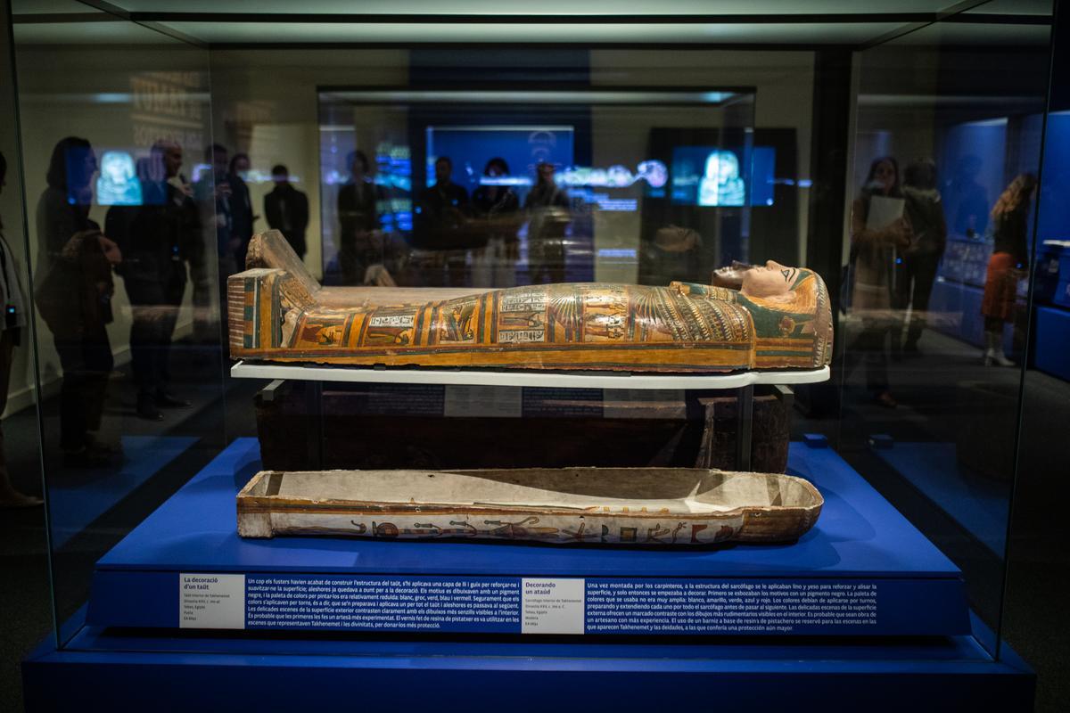 CaixaForum Barcelona descubre la vida de seis momias de Egipto