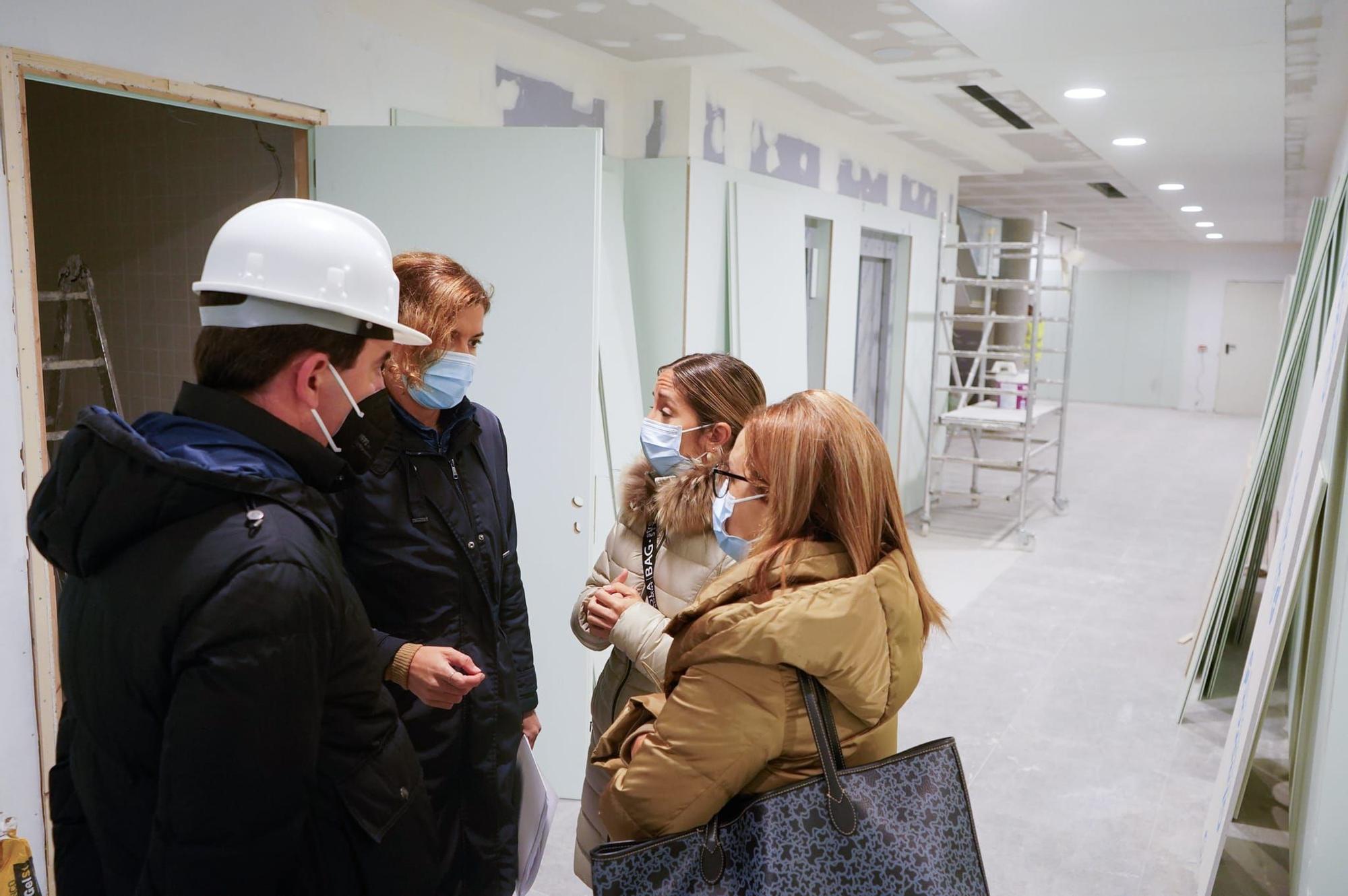 GALERÍA | Así discurren las obras en el centro de salud Parada del Molino (Zamora)