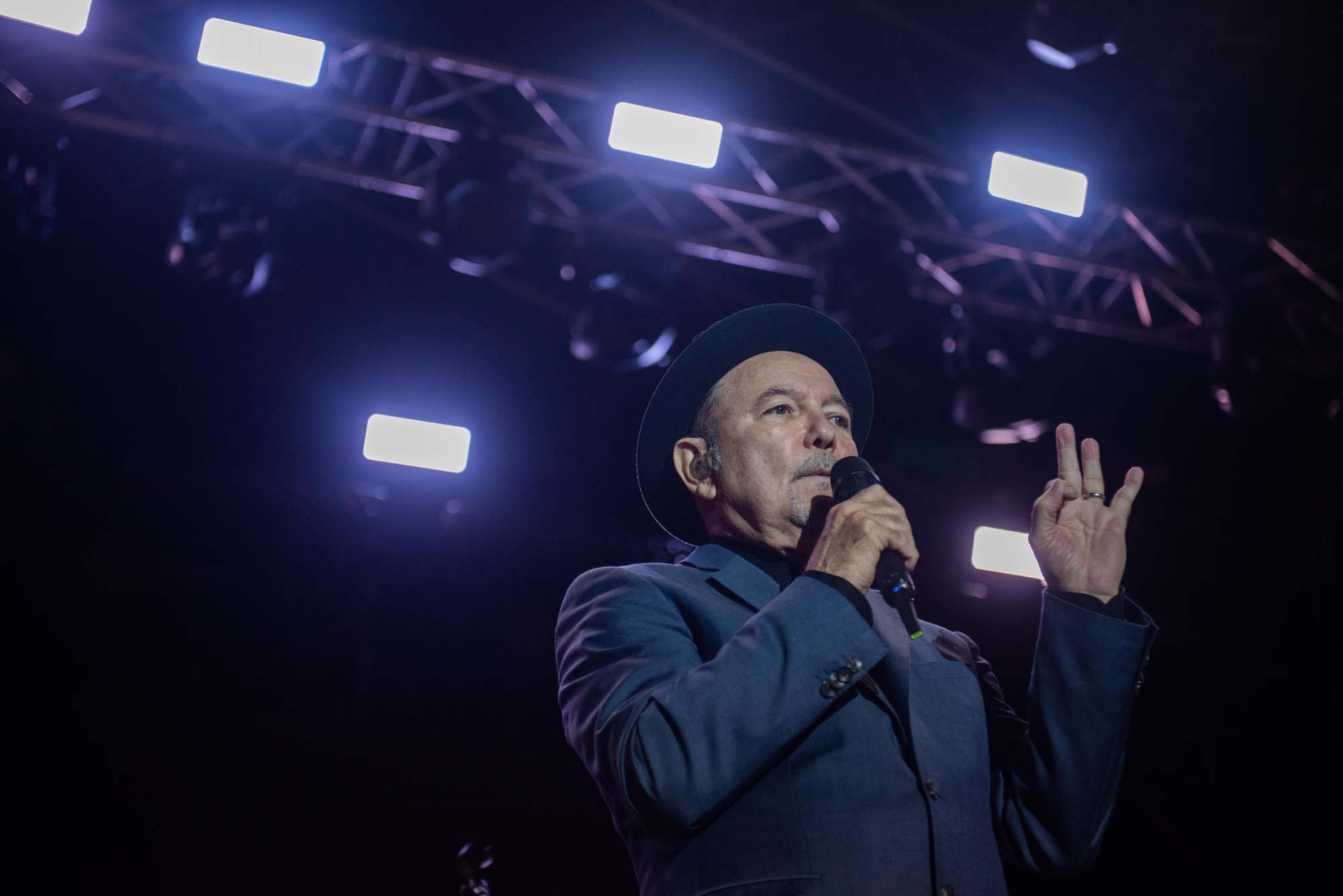 El concierto de Rubén Blades pone la guinda a las Fiestas María Pita A Coruña 2023