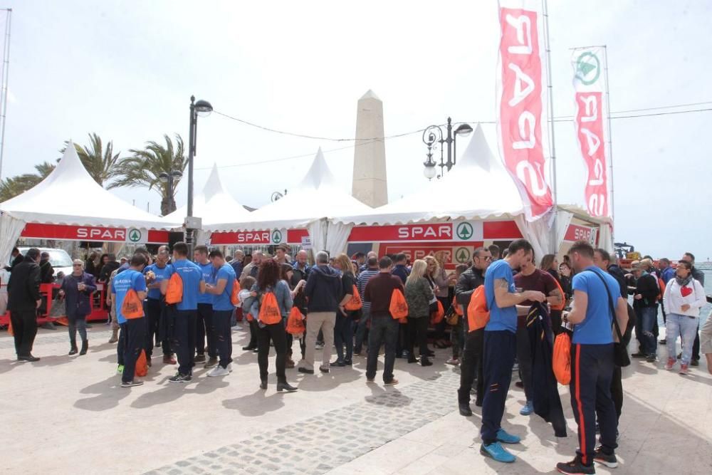 Entrega de dorsales para la Ruta de las Fortalezas de Cartagena