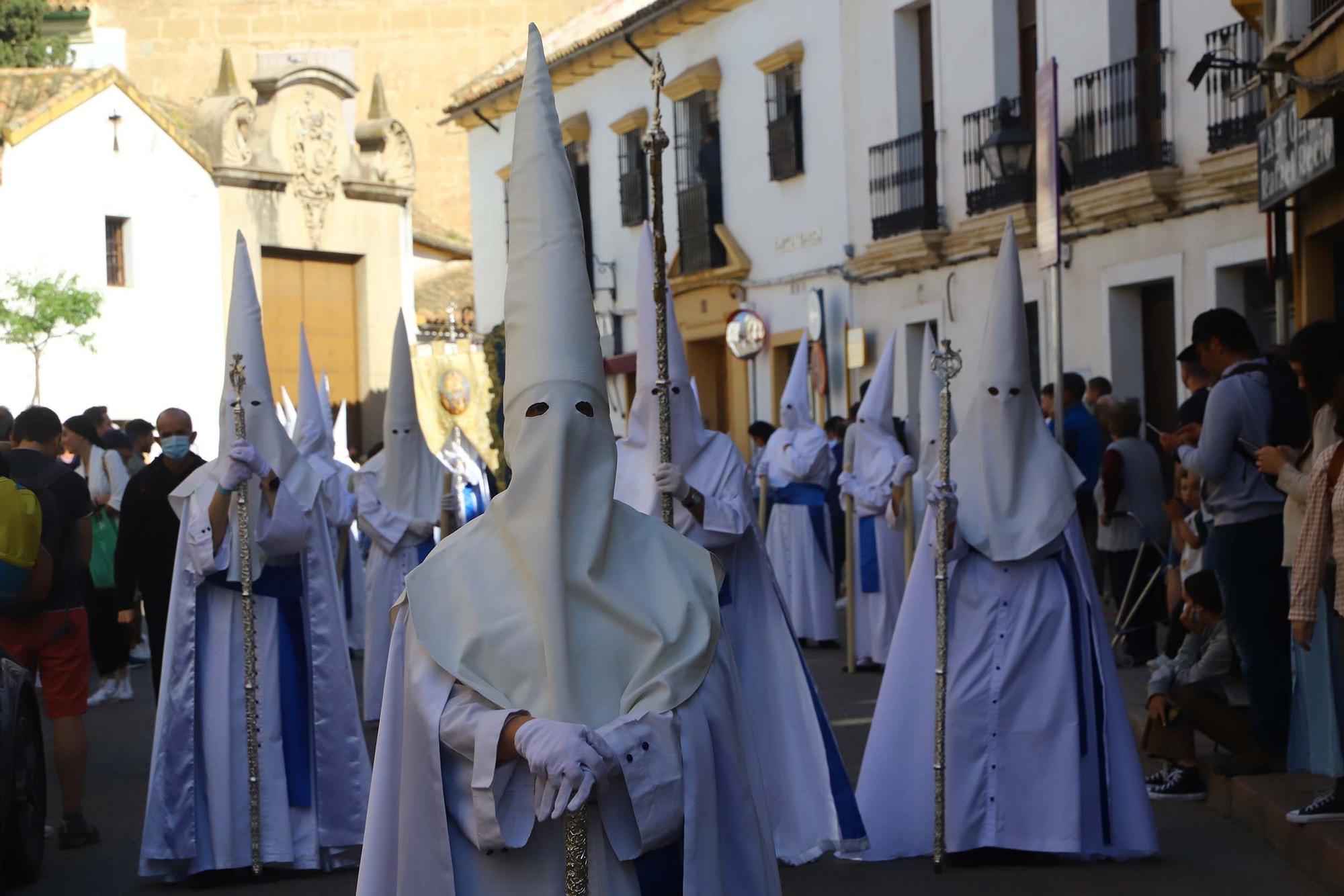 El Resucitado y la Virgen de la Alegría en las calles de Santa Marina