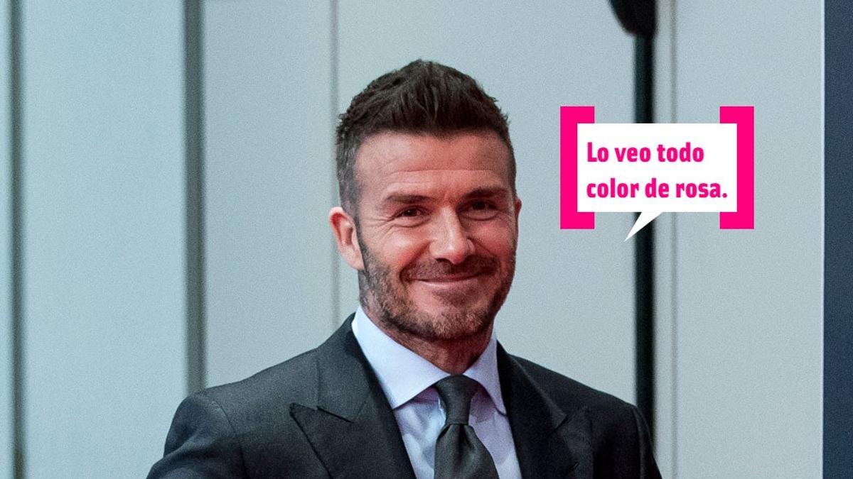 David Beckham y su jugada a lo Miley Cyrus: ahora él también es un chico Disney