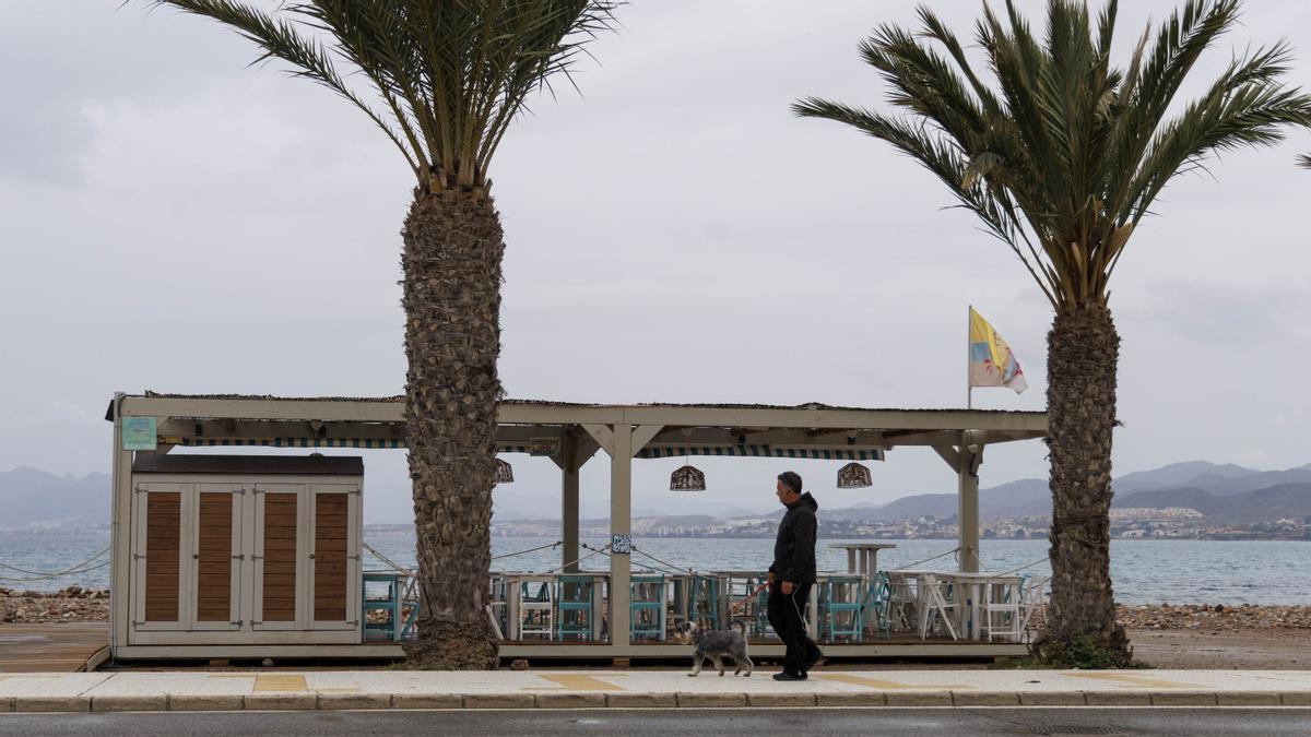 Un chiringuito en La Azohía en una imagen de archivo