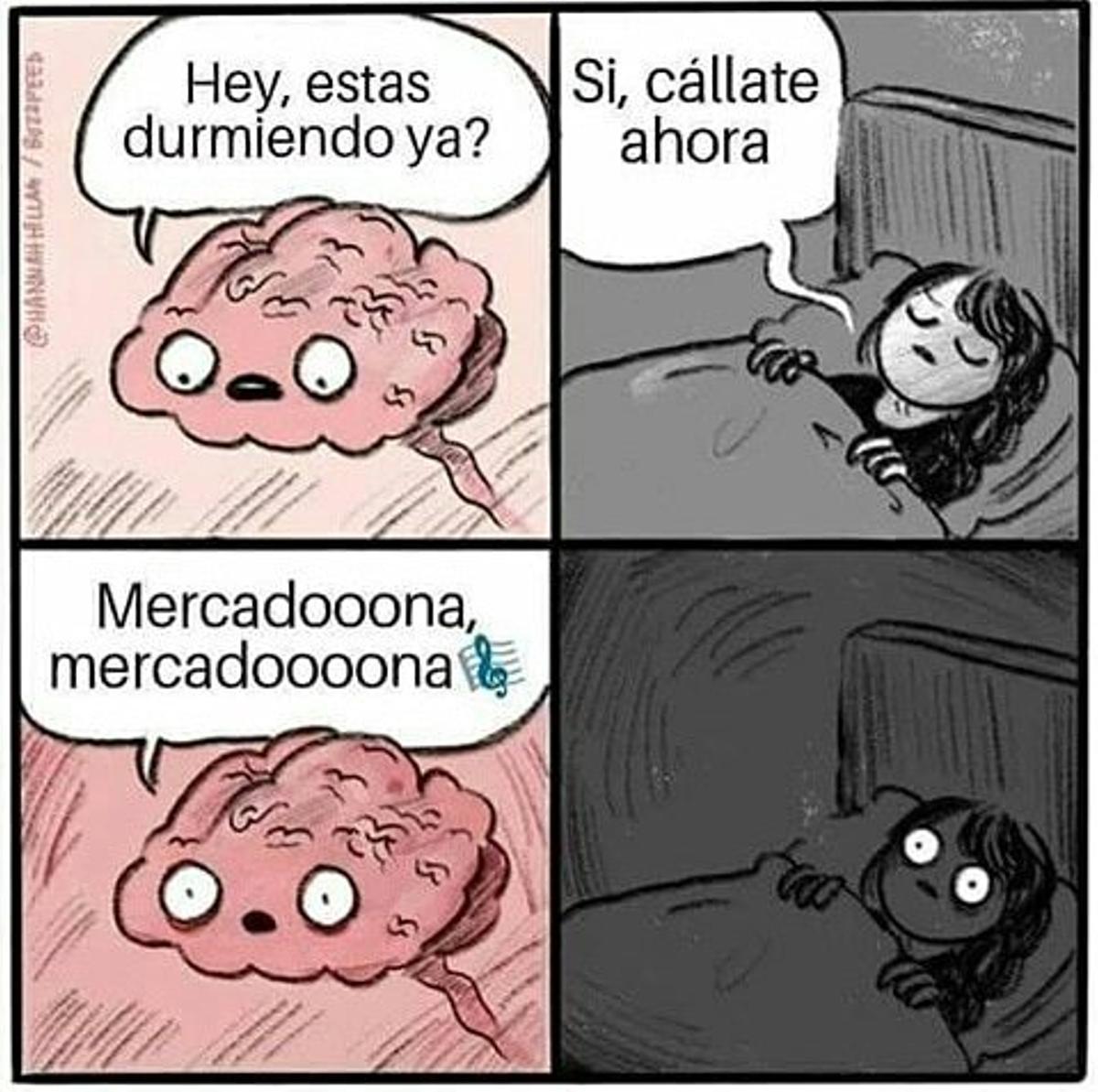 Meme sobre la melodía de Mercadona.