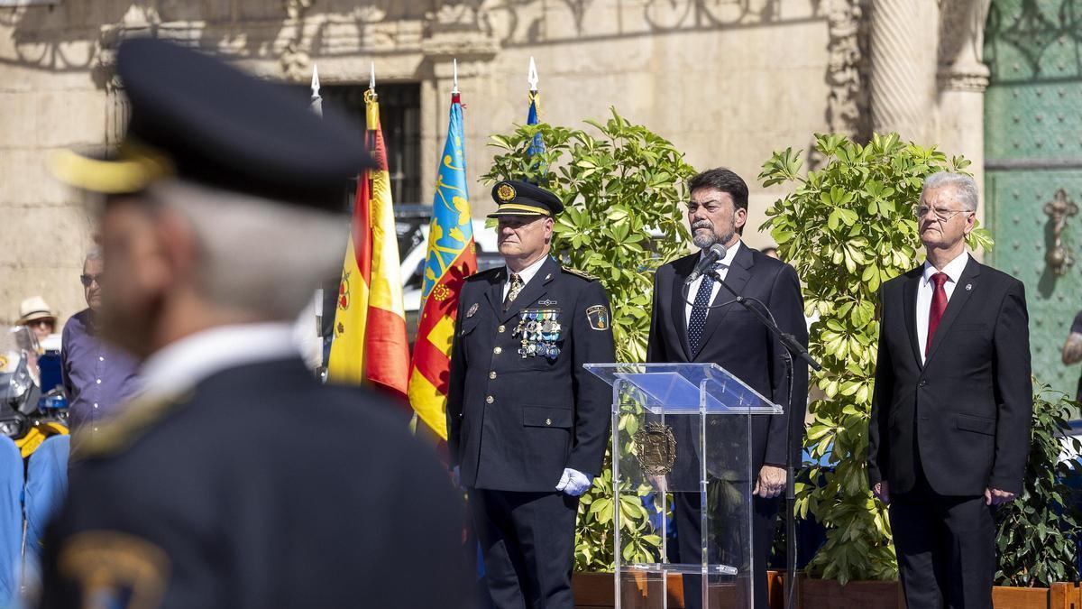 El jefe de la Policía Local de Alicante reconoce la escasez de personal: "Nos falta gente"