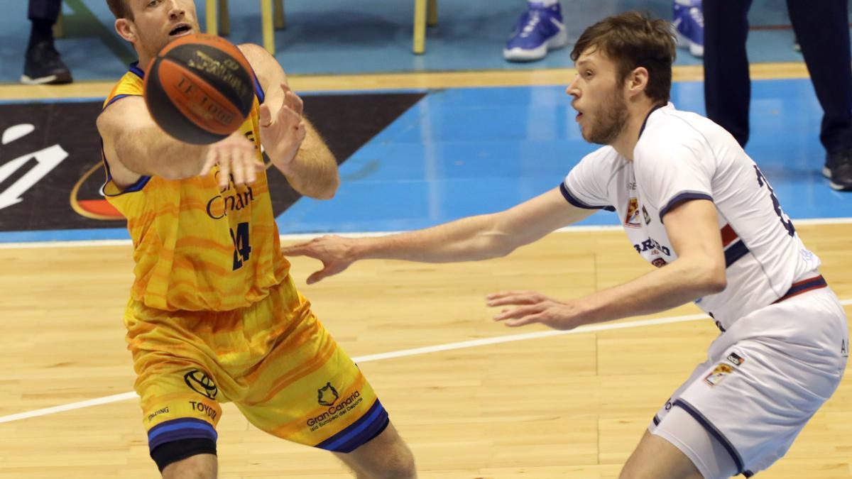 Partido entre el Monbus Obradoiro-Herbalife Gran Canaria (18/04/2021)