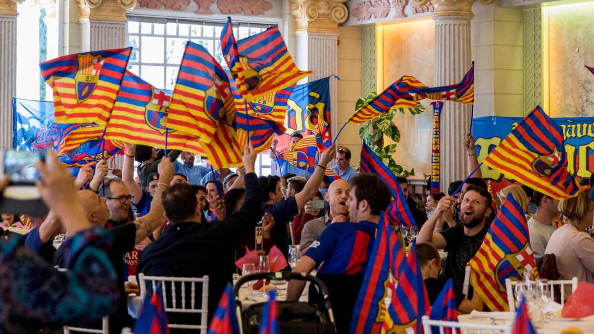 La &quot;Watch Party&quot; promete una gran fiesta para los peñistas culés