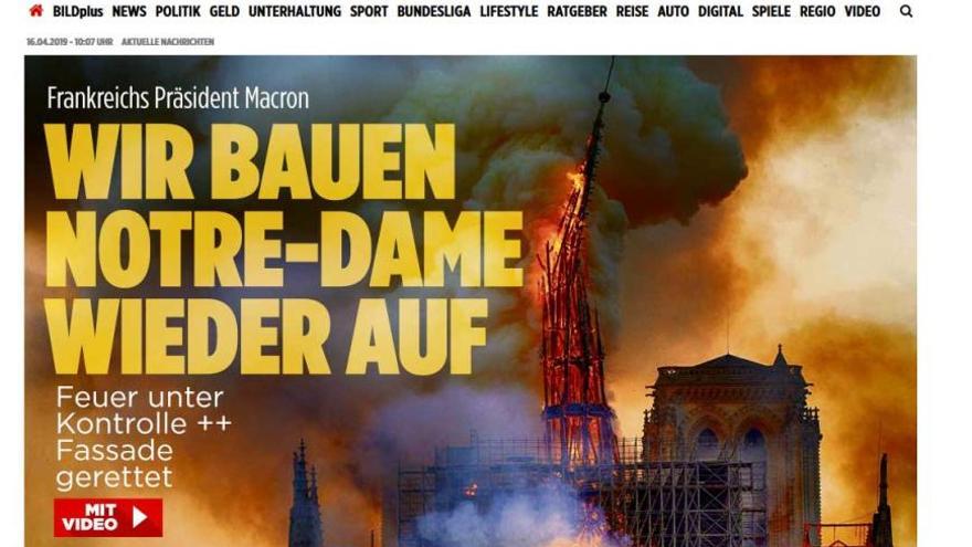 Trump y Abascal meten la pata con la tragedia de Notre Dame