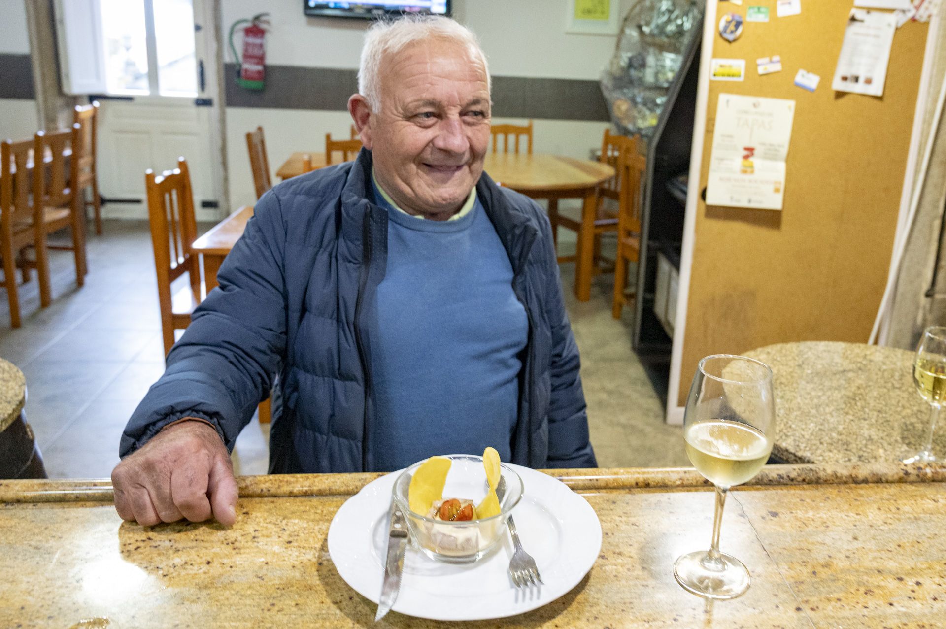 A ‘Montaña de ouro’, da Taberna de Angueira, foi a tapa gañadora.