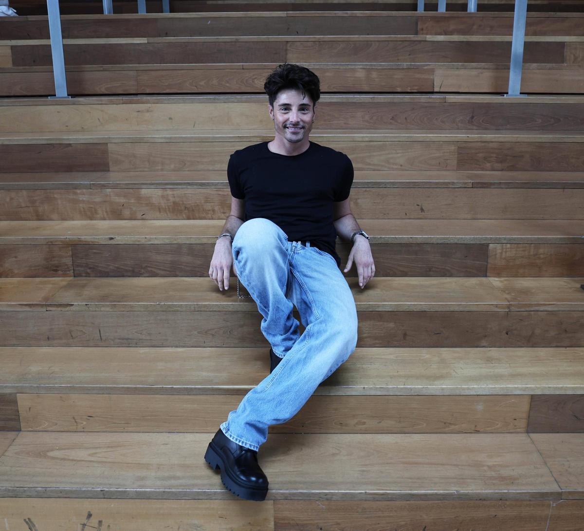 Aarón Cobos, en el Auditorio Mar de Vigo para partcipar como juez y profesor en el Vigo Porté.