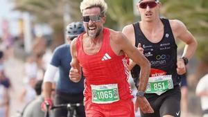 Martínez (1065), en la cita de diez kilómetros del Maratón de Lanzarote.