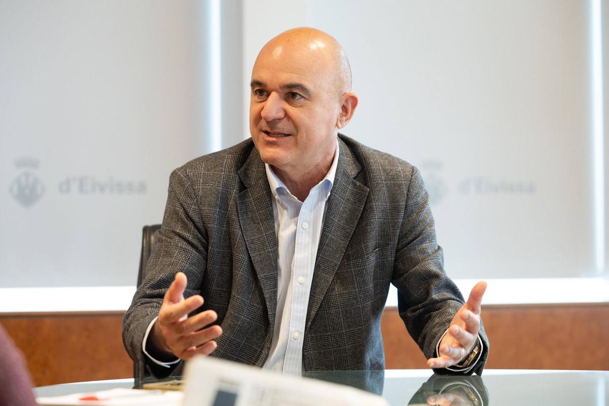 El presidente del Consell, Vicent Marí.