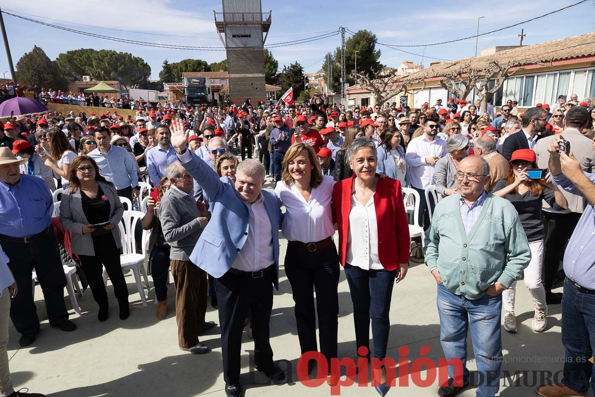 Presentación de José Vélez como candidato del PSOE a la presidencia de la Comunidad