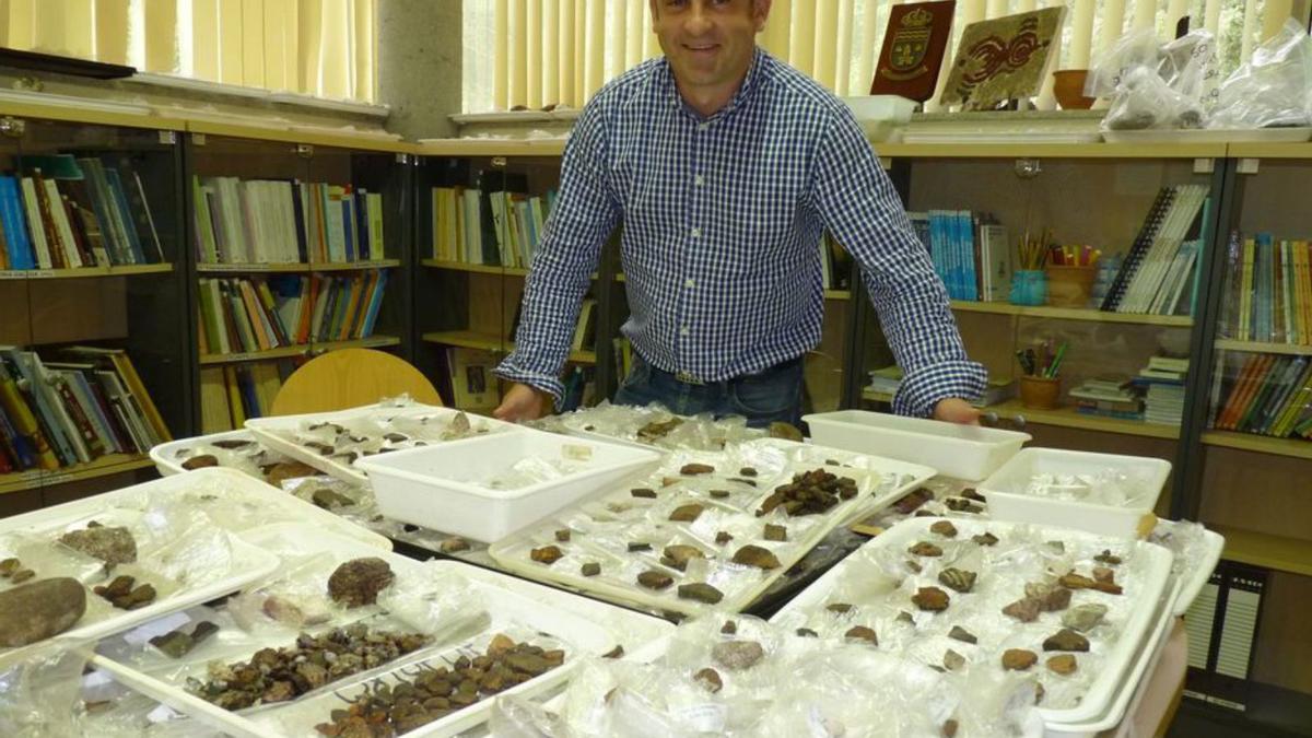 Víctor Barbeito, director do Centro Arqueolóxico de Neixón / suso souto
