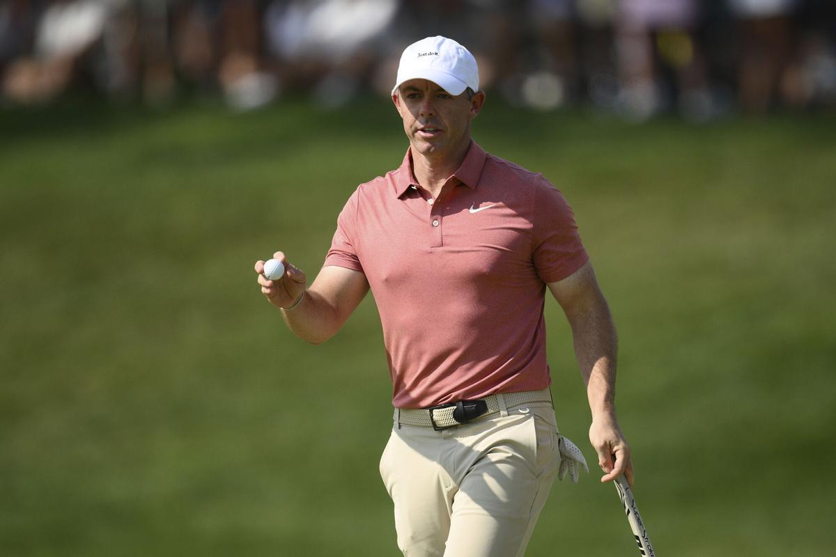 Rory McIlroy es el principal candidato a imponerse a Scheffler en Atlanta