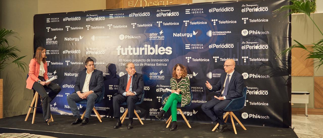 Rocío Cantero, Mario Celdrán, José Luis Morlanes, Ana Isabel Ruiz y Ramón Jiménez.