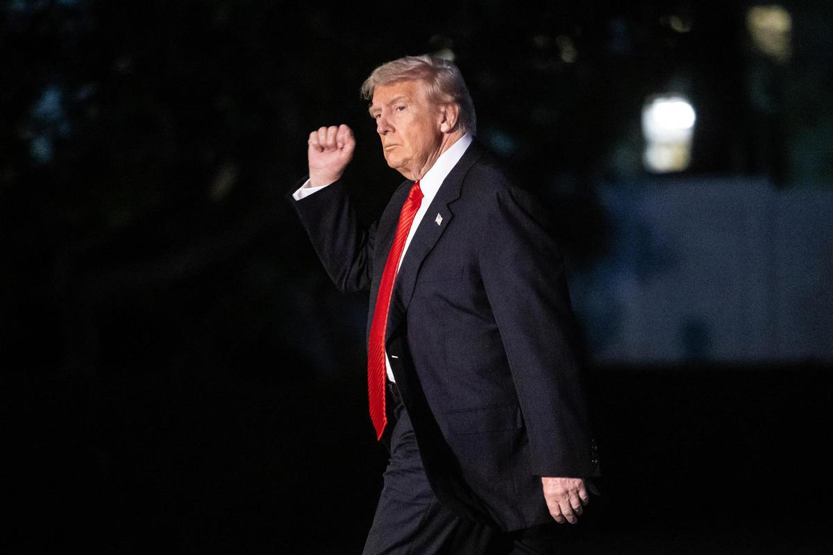 Donald J Trump.