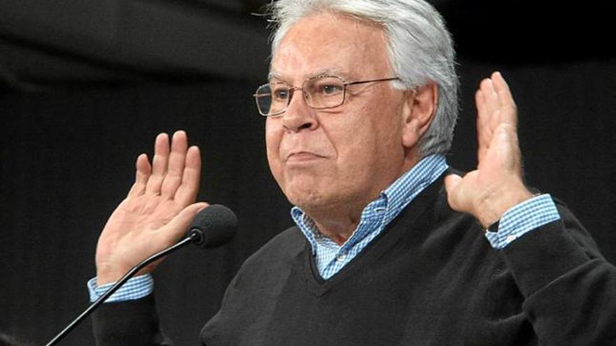 L&#039;expresident espanyol socialista Felipe González