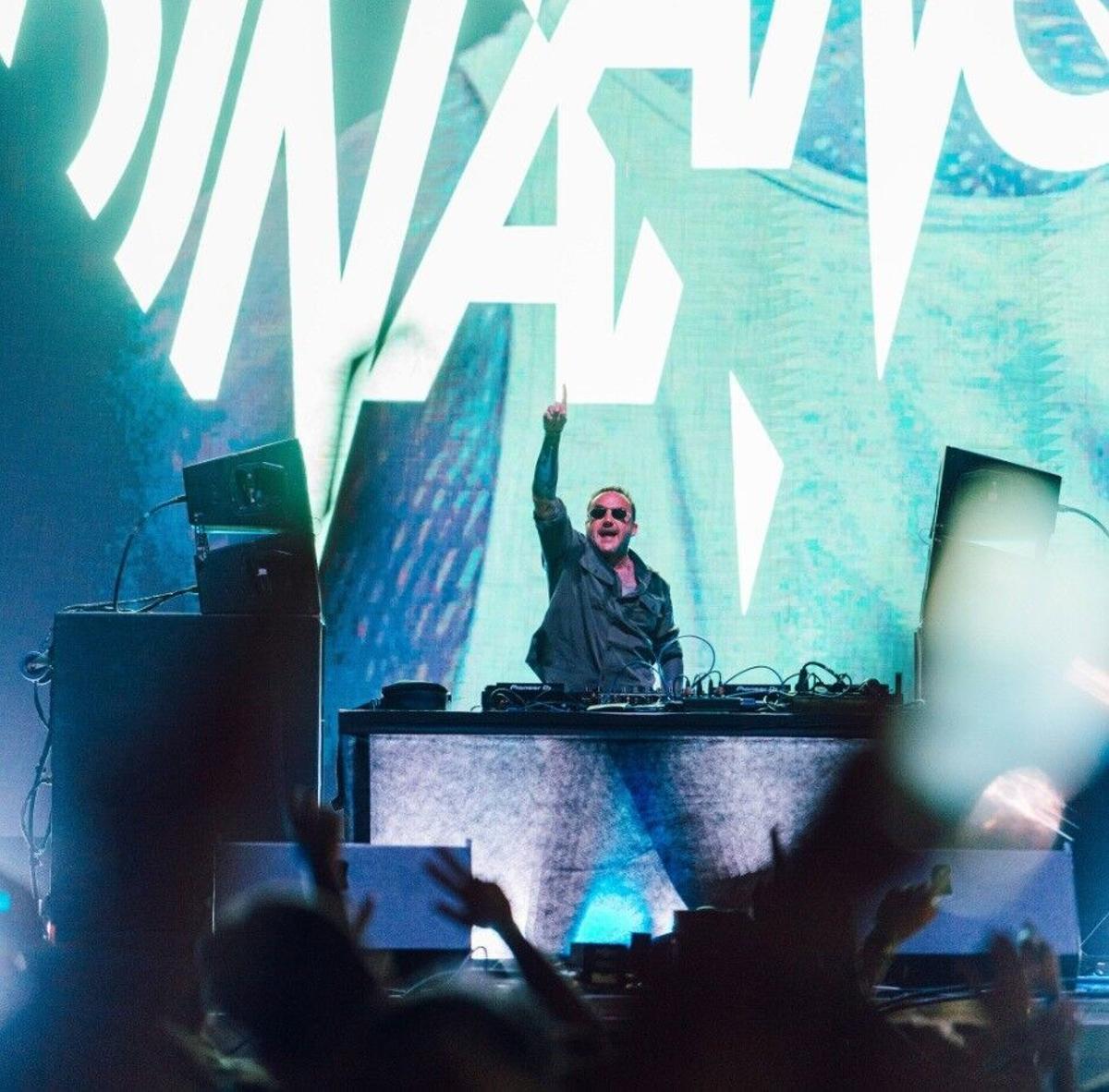 DJ Nano en una de sus actuaciones.