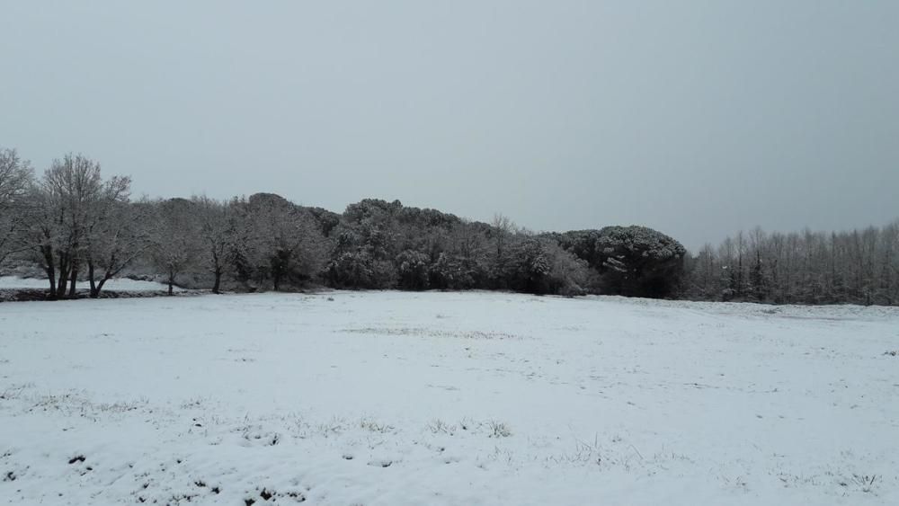 Nevada a Caldes de Malavella