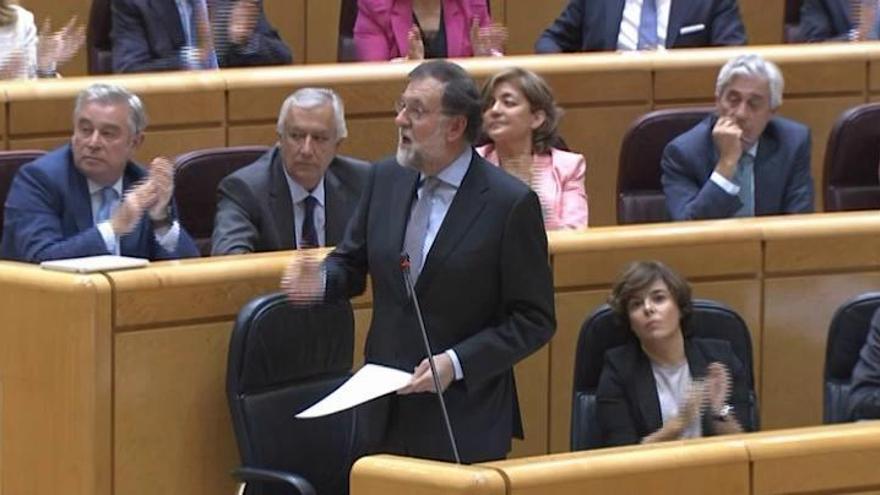 Rajoy exige al PDeCAT que no hable de democracia