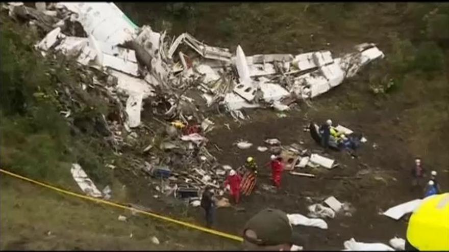 Dos conocidos de la liga española entre los 71 muertos del accidente de avión en Colombia