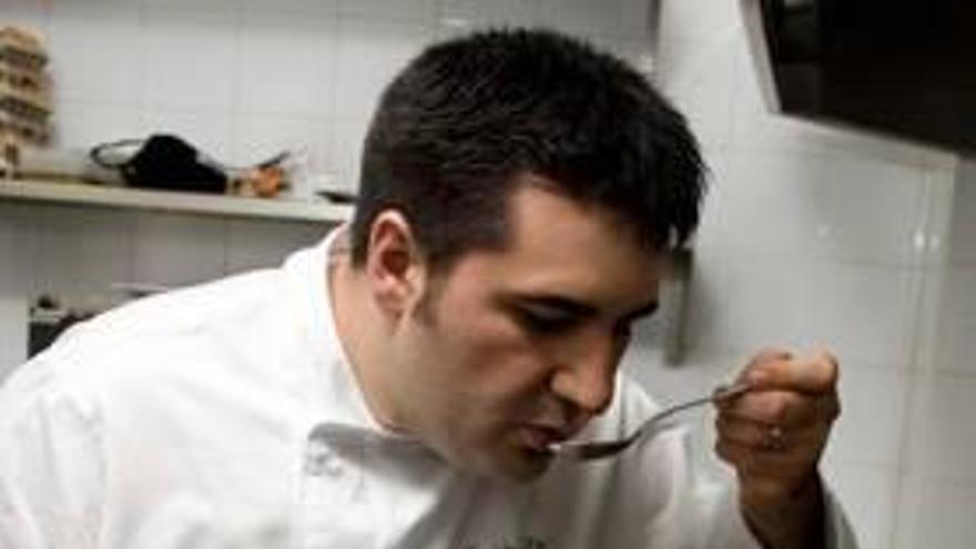 Sergio Sierra, cocinero del restaurante El Portal de Alicante