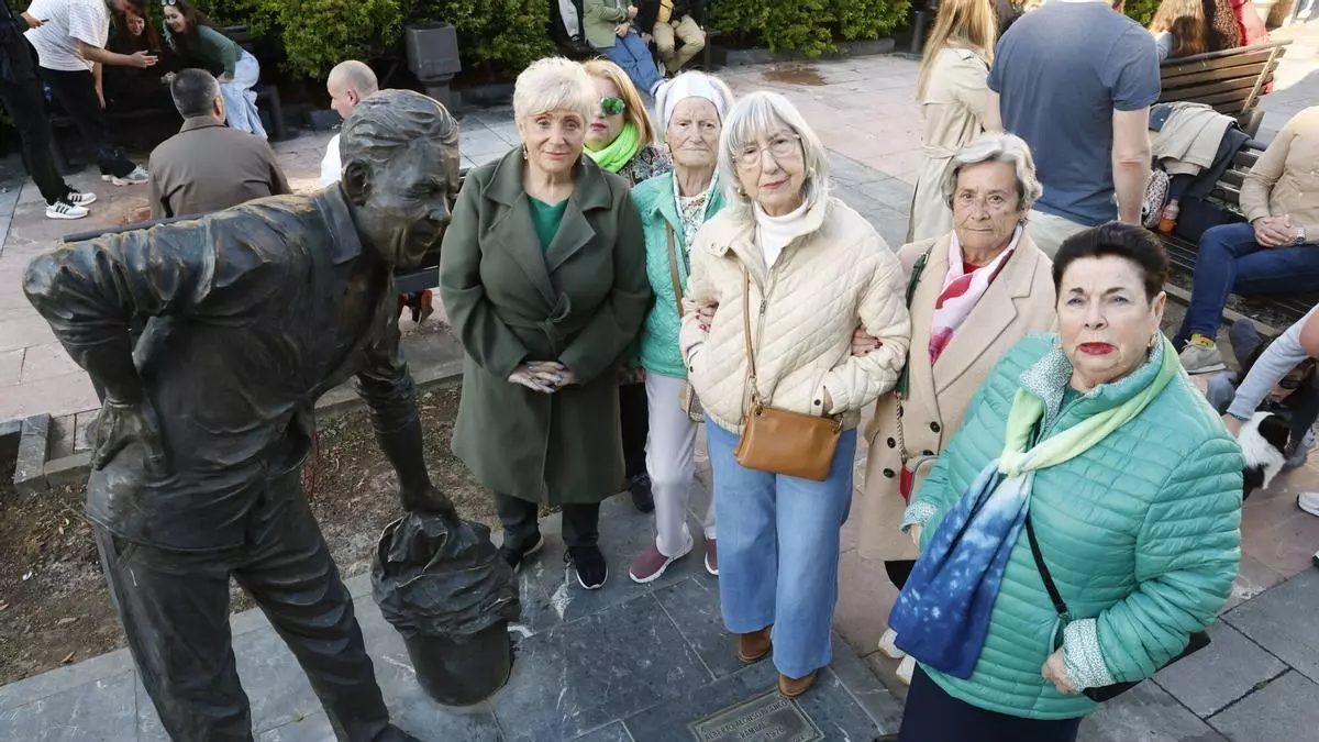VÍDEO: Homenaje a Rambal en Cimavilla, Gijón