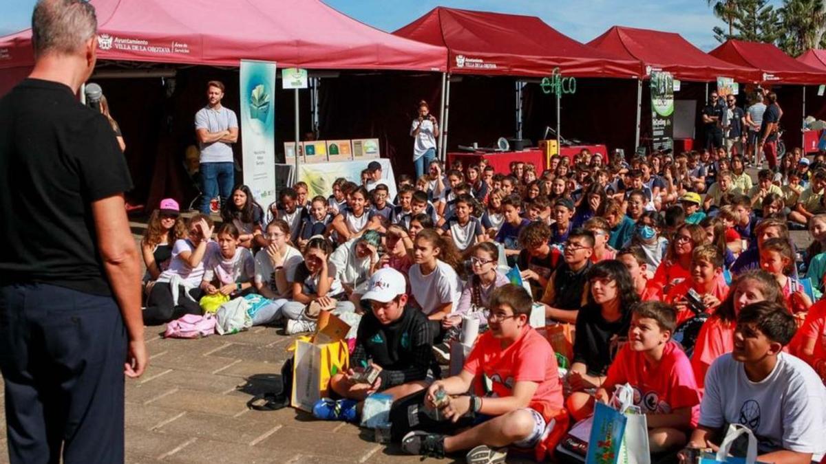 La Orotava celebra su Feria Sostenible con más de 500 escolares