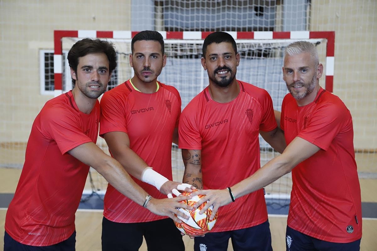 Las imágenes del primer entrenamiento del Córdoba Futsal en Vista Alegre