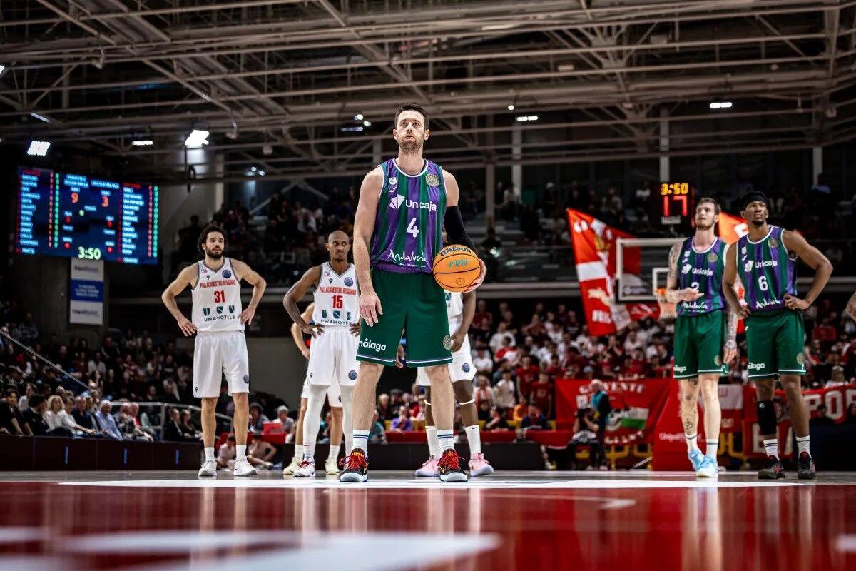 BCL | Reggiana-Unicaja, en fotos