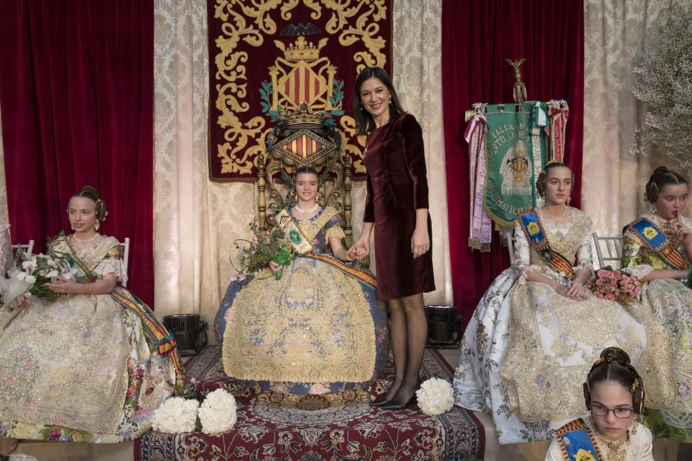 Presentación de las falleras mayores de Convento Jerusalén