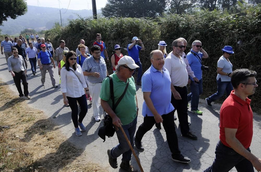 A Santiago pisando las cuatro provincias