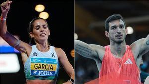 Marta García y Quique Llopis, dos estrellas del atletismo español