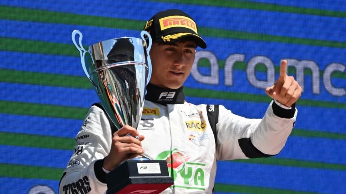 Mari Boya consigue su primera victoria en Fórmula 3 en Montmeló. Fuente: Sport