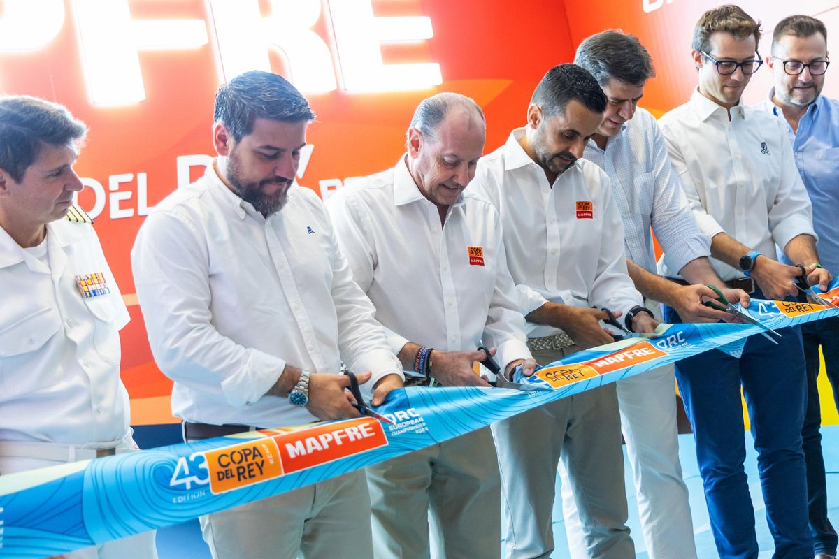 43 Copa del Rey MAPFRE. Momento del corte de cinta