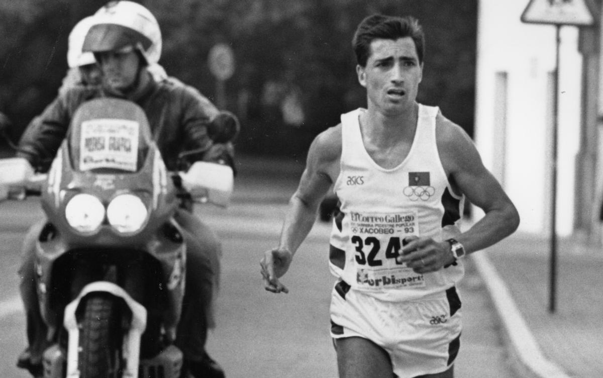 El portugués, plusmarquista mundial de maratón, Antonio Pinto